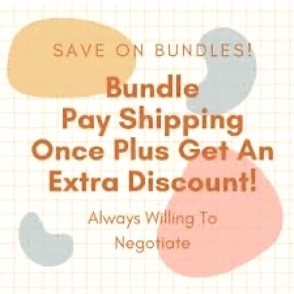 Bundle as many items as you want and pay the same one time shipping charge - Picture 1 of 1